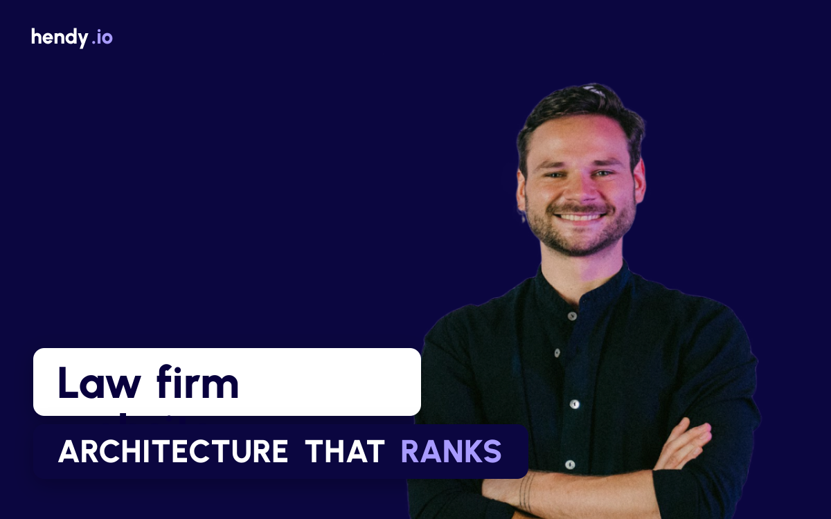 Website Architecture SEO: How to Structure a Law Firm Website
